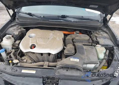 2015 Hyundai Sonata Hybrid z USA, uszkodzony, nr VIN KMHEC4A4XFA137127